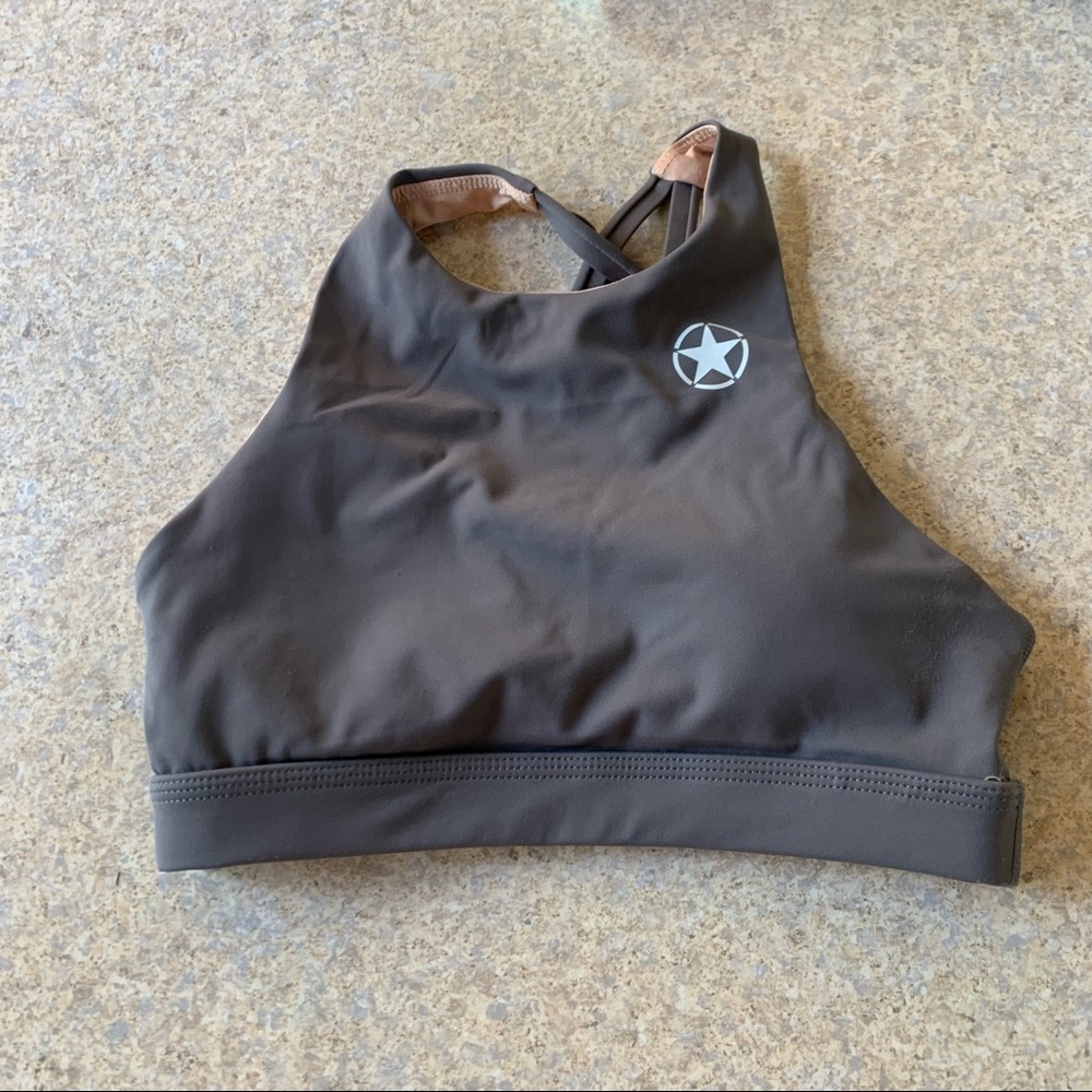 Savage Barbell High Neck Bra
